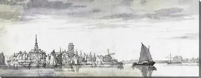 Картина Вид на Дордрехт