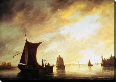 Картина Маас в Дордрехте