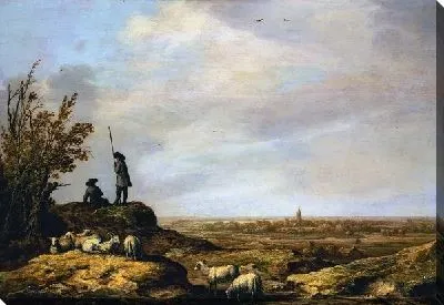 Картина Панорамный пейзаж с видом на Бевервейк