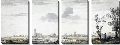 Картина Вид на Хардервейк