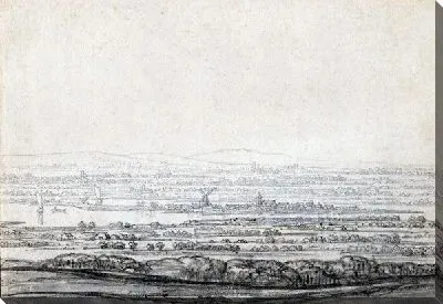 Картина Вид на широкую равнину вблизи Клеве