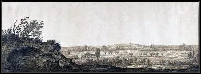 Картина Вид на Калькар на нижнем Рейне