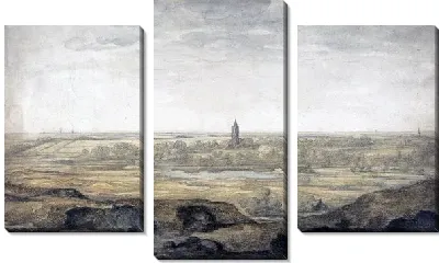 Картина Равнинный пейзаж