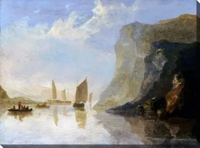 Картина Речной пейзаж №5