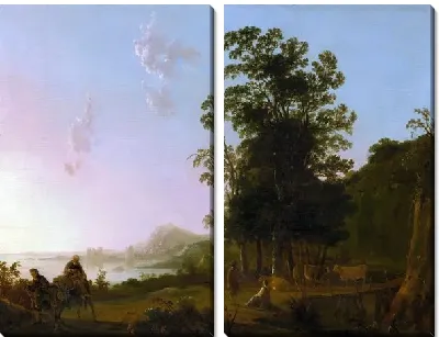 Картина Пейзаж с бегством в Египет