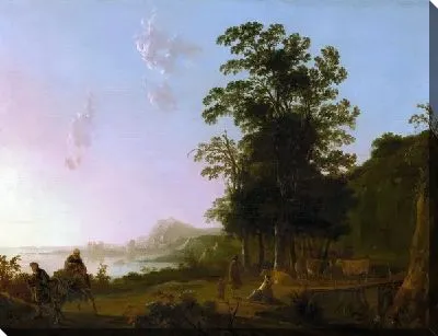 Картина Пейзаж с бегством в Египет