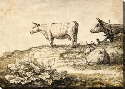 Картина Три коровы