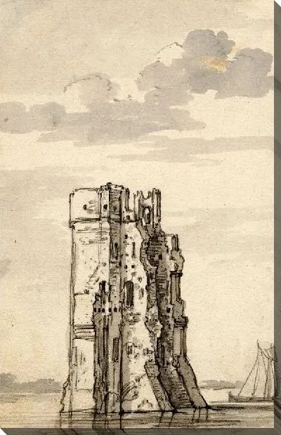 Картина Руины замка на Мерведе близ Дордрехта