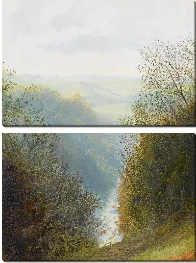 Картина Лесная долина