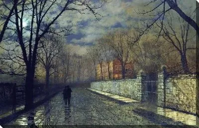 Картина Фигуры под лунным светом