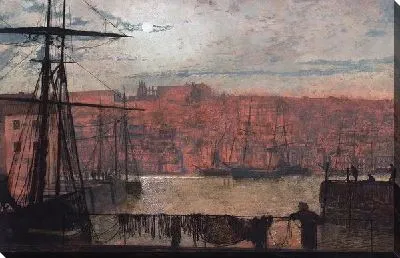 Картина Вид на гавань №3