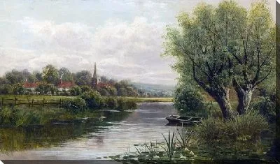 Пейзаж с рекой №5