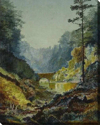 Картина Лесной пейзаж