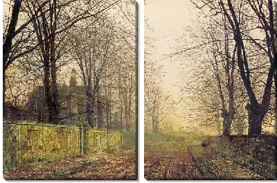 Картина Аллея