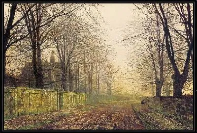 Картина Аллея