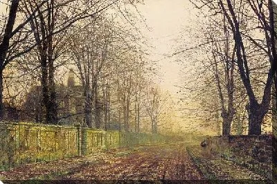 Картина Аллея