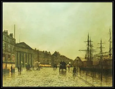 Картина Улица в Ливерпуле