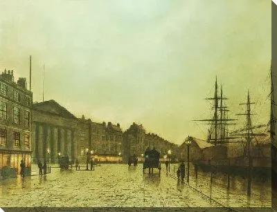 Картина Улица в Ливерпуле