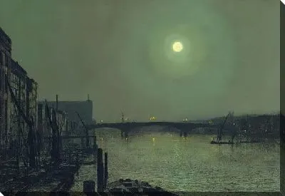 Мост в лунном свете