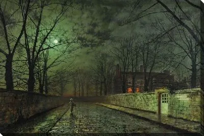 Картина Лунный пейзаж №2