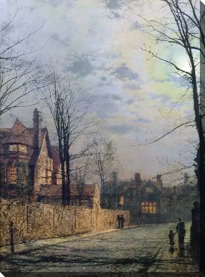 Картина Улица ночью