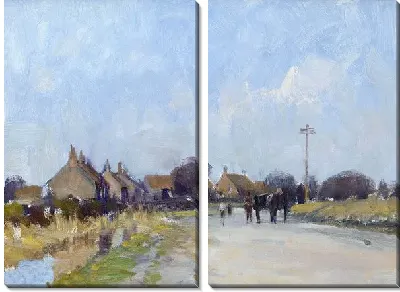 Картина Дорога к деревне