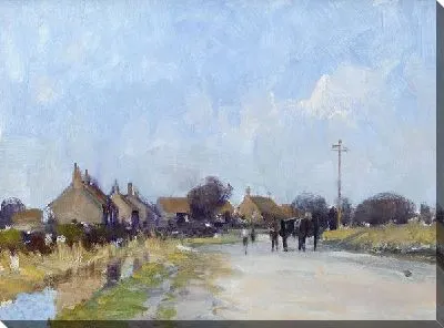 Картина Дорога к деревне