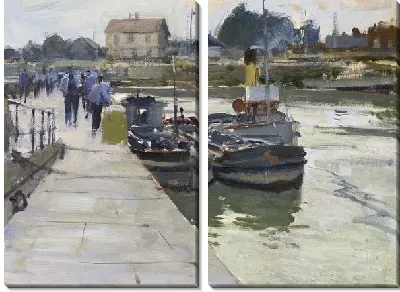 Лодки у причала №6