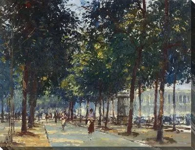 Картина Аллея