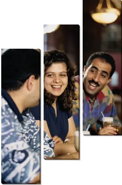 Модульная картина В ресторане №36