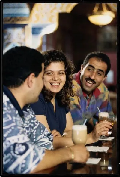 Картина В ресторане №36