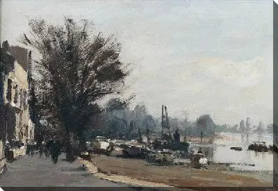 Картина Берег реки №3