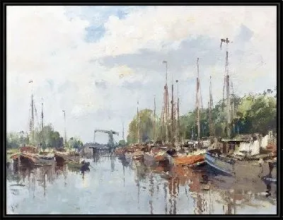 Канал в Амстердаме