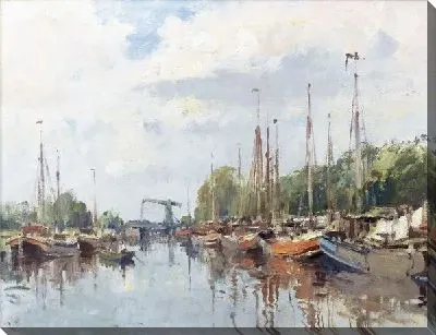 Канал в Амстердаме