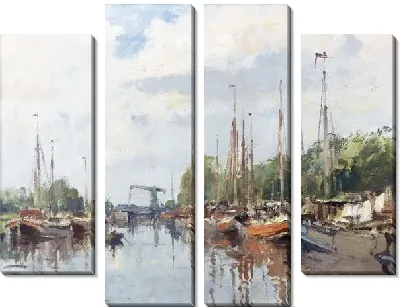 Канал в Амстердаме