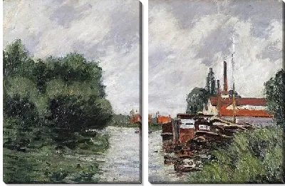 Картина Рыбацкие лодки