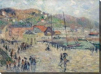 Картина Город возле холмов