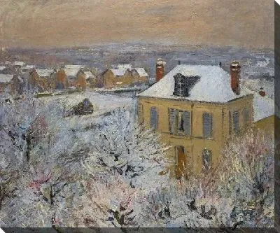 Картина Город зимой