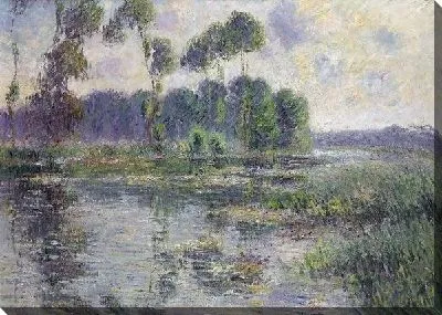 Картина Пейзаж с озером №2