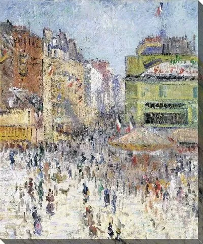 Картина Площадь в Париже