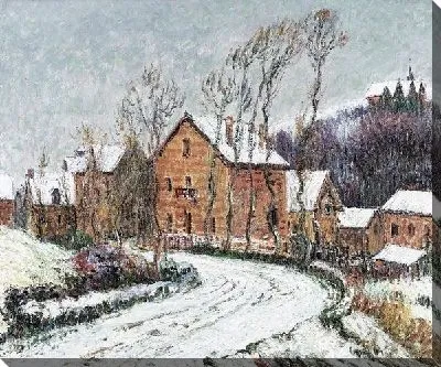 Картина Снежный день