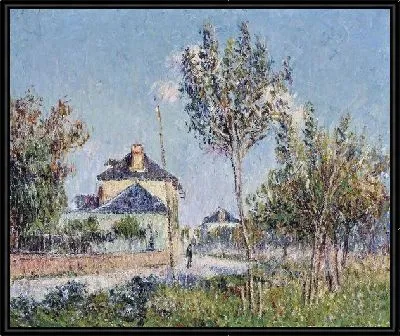 Картина Деревенский пейзаж №5