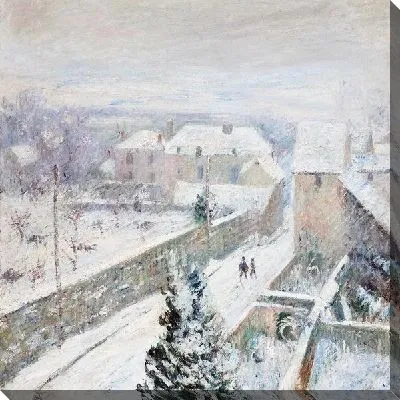 Картина Снег на Триэль-сюр-Сен