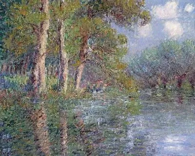 Картина Пруд