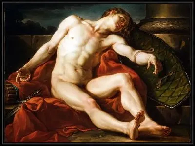 Картина Смерть гладиатора