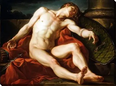 Картина Смерть гладиатора