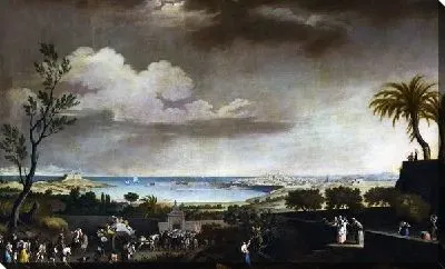 Картина Вид на порт