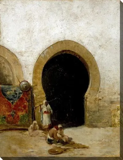 Картина У ворот