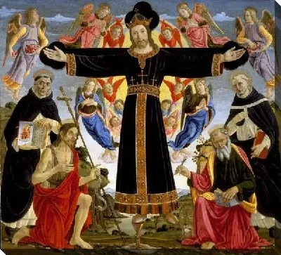 Картина маслом Явление