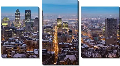 Модульная картина Монреаль